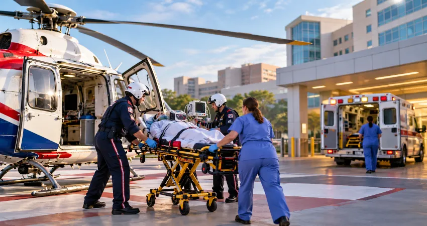 Air Ambulance And Emergency Transport Costs At Major American Hospitals
