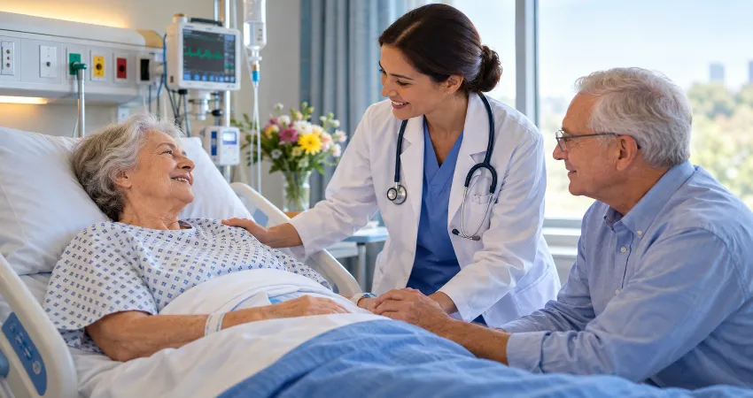 Hospital Stay Expenses And Medicare Coverage For Senior US Patients